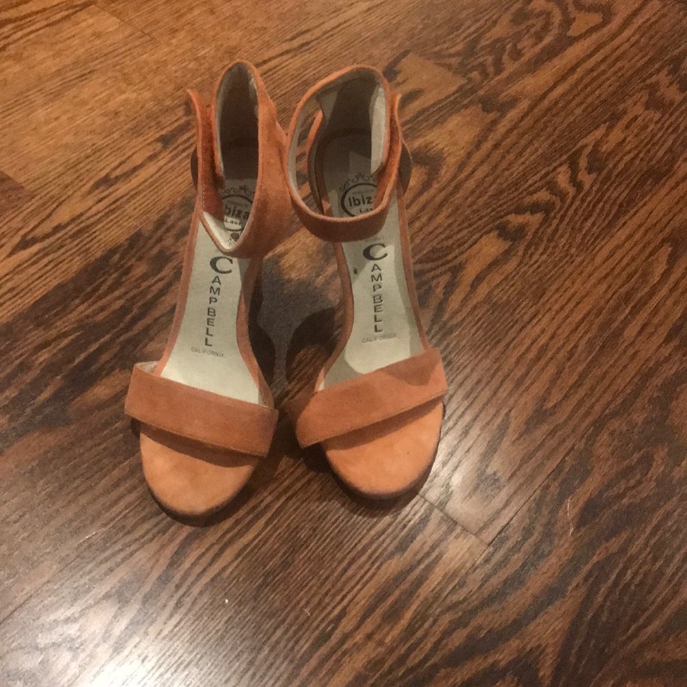 Jeffrey Campbell open toed sandal heels